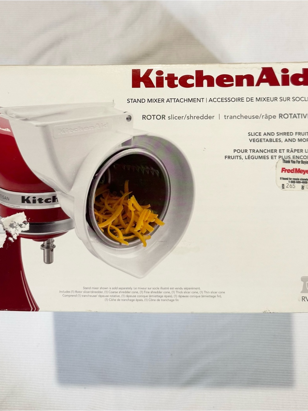 KitchenAid Stand Mixer Attachment Rotor Slicer